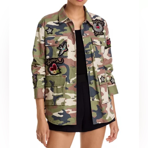 Cinq a Sept NWOT - Camouflage Utility Jacket - Picture 1 of 3